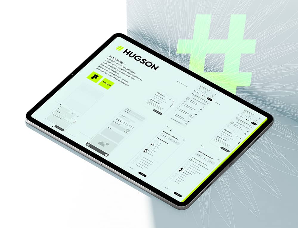 Design d'UI avex Moqups ou Figma